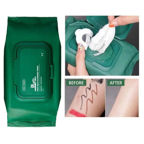 VT Cosmetics Cica Mild Cleansing Tissue - 50 Pieces