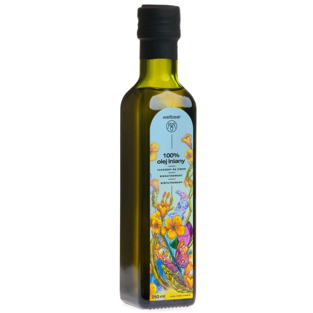 Wellbear Linseed Oil Cold Pressed - 250 ml