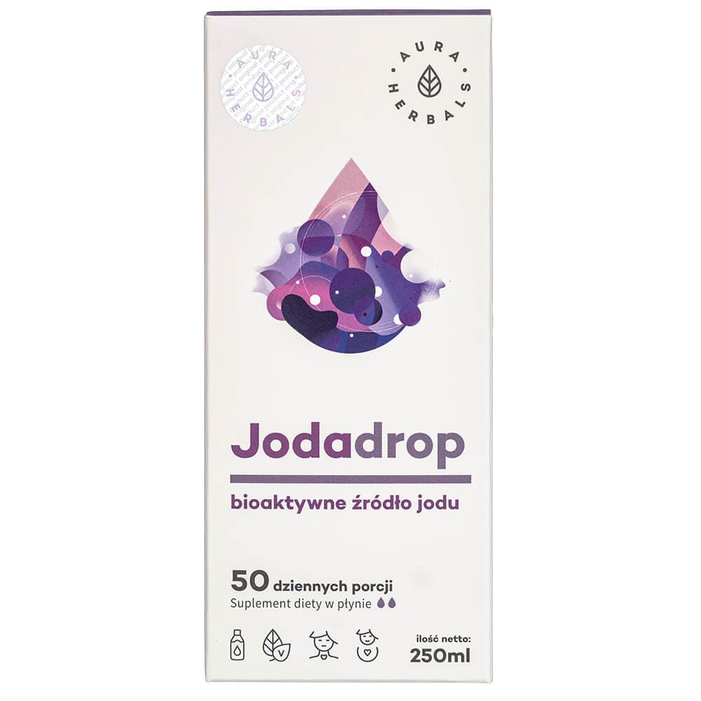 Aura Herbals Iodadrop - a bioactive source of iodine, liquid - 250 ml