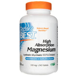 Doctor's Best High Absorption Magnesium 100 mg - 240 Tablets