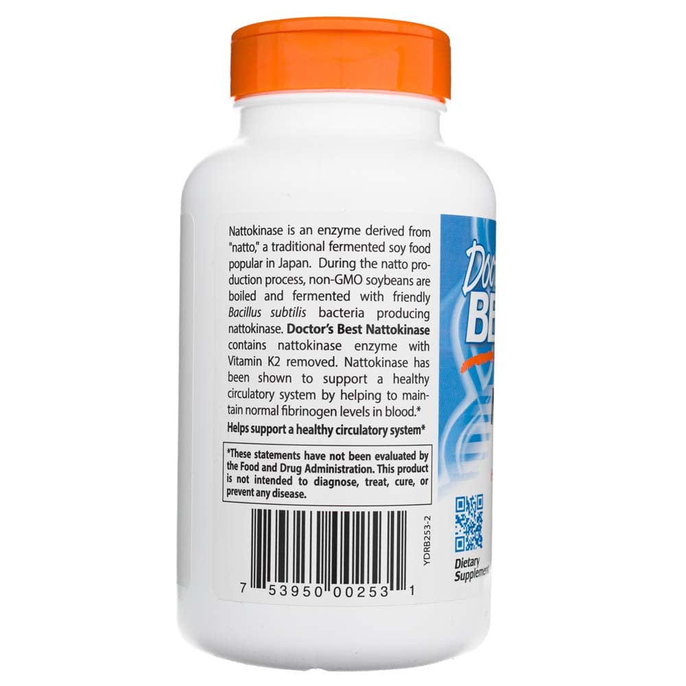Doctor's Best Nattokinase 2,000 FUs  - 270 Veg Capsules