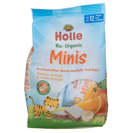 Holle Mini Fruit Bars Banana & Orange - 100 g