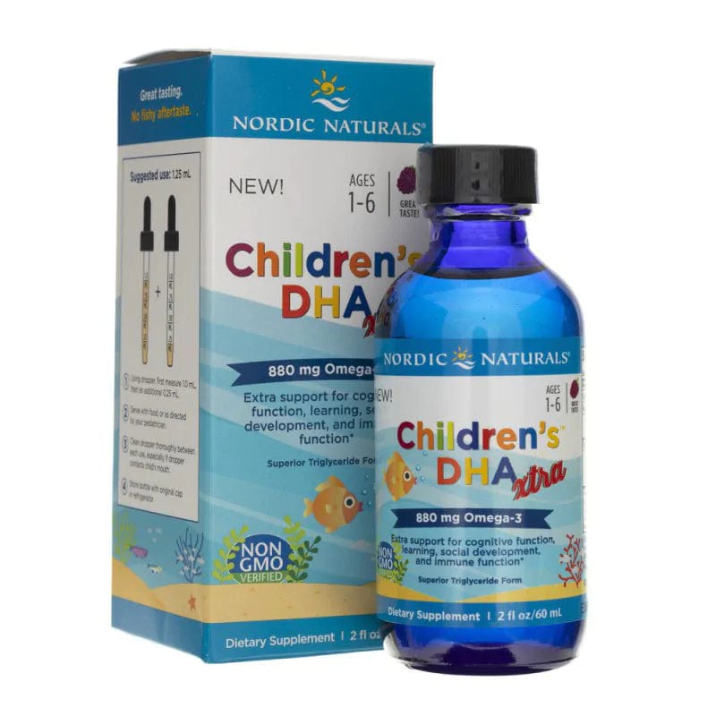 Nordic Naturals Children's DHA Xtra, berry flavour - 60 ml