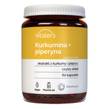 Vitaler's Curcumin + Piperine  - 60 Capsules